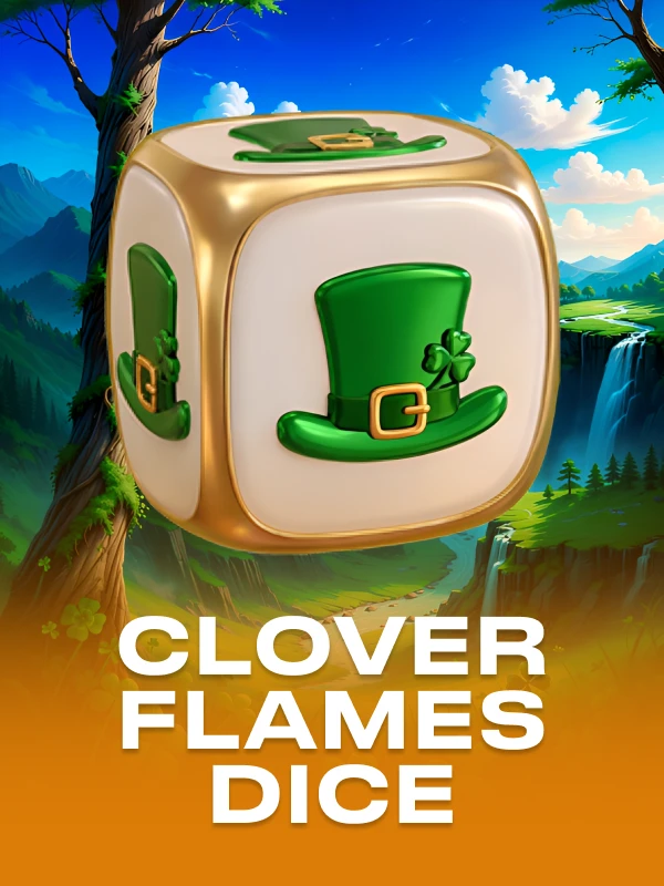 Clover Flames Dice